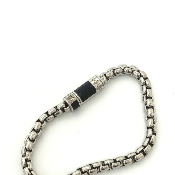 LOUIS VUITTON M63107 Bracelet-Chain Monogram-Eclipse Accessories Bracelet - Picture 10 of 12
